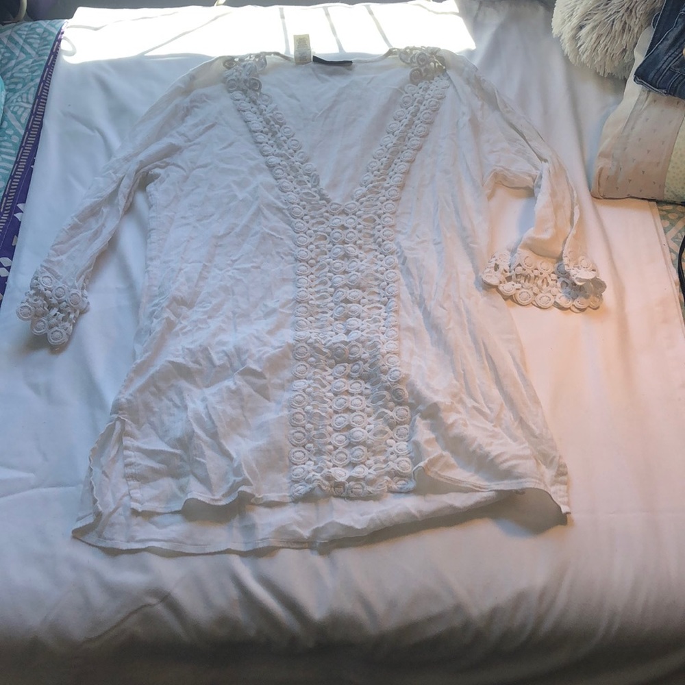 women’s bathing suit cover up.